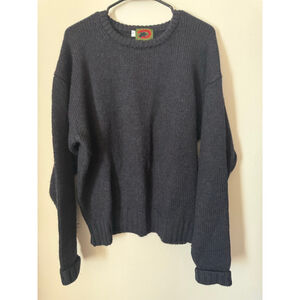 Men’s Boston Traders Charcoal Crew Neck Sweater L